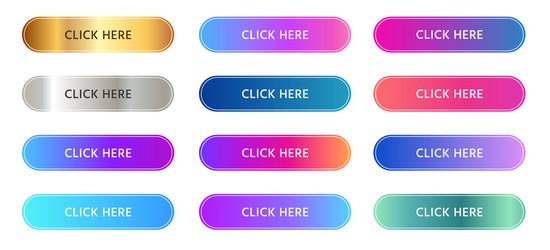 Rounded Call to Action Button vector