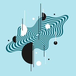 abstract background with simple elements an image vector image