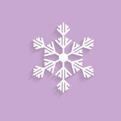 Snowflakes doodle hand drawn for christmas design vector