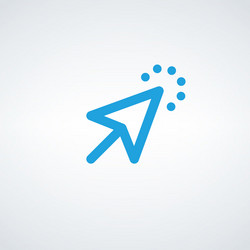 mouse pointer arrow icon click stock vector image