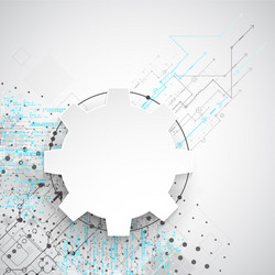 abstract technological background structure vector image