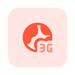 wireless mobile network for third generation vector image