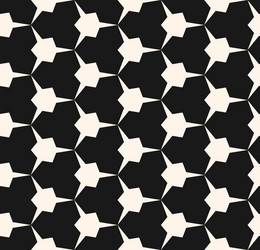 Geometric seamless pattern with edgy triangles vector
