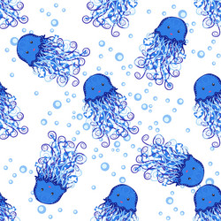 seamless pattern with detailed transparent vector image