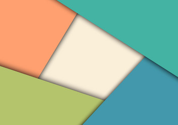 colorful overlap layer for text and background vector image