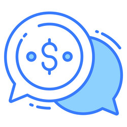 message icon for graphic and web design vector