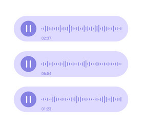 spectrum noise and pause button record music vector image
