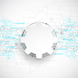 Abstract Technological Grid Background vector image