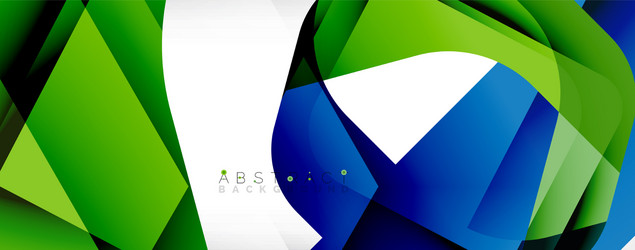 minimal abstract background - color overlapping vector image