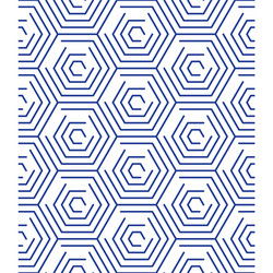 linear pattern background with outline hexagons vector