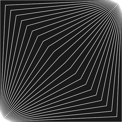 Geometric pattern with thin diagonal lines vector