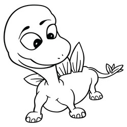 little dragon Vector Image