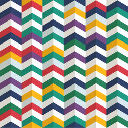 seamless pattern of different figures abstract vector image