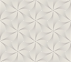 seamless pattern repeating geometric elements vector image