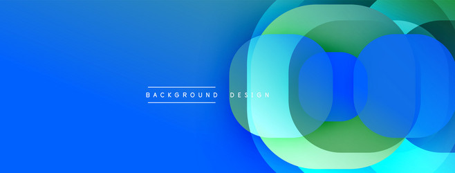 abstract background features overlapping vector image