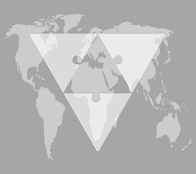 Transparent diagram infographic process on 3 steps