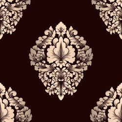 Luxury seamless golden pattern Royalty Free Vector Image