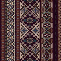 Ornamental seamless pattern ethnic Royalty Free Vector Image