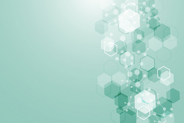 geometric abstract background with connected line vector image