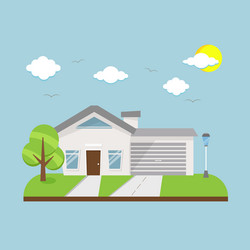 Dream homes simple vector