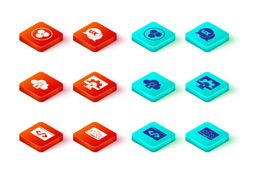 Set front end development web cloud computing vector