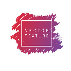 Color texture shape on a white background vector