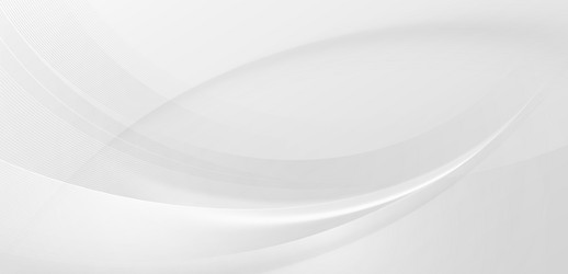 abstract white background with smooth curve lines vector image