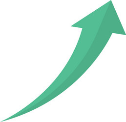 Financial growth symbol vector