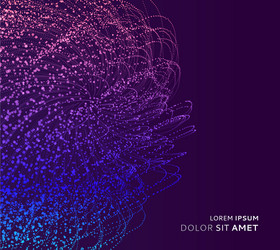 Point explode array dynamic emitted particles 3d vector