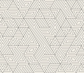 seamless pattern repeating geometric elements vector image