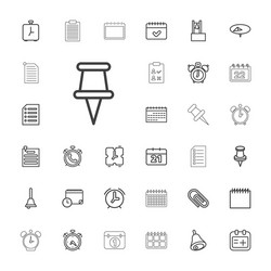 reminder icons vector