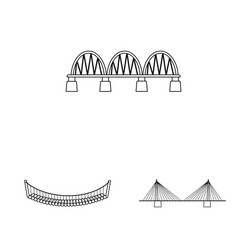 design sight and connection sign vector