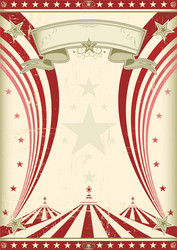 Vintage circus inspired frame Royalty Free Vector Image