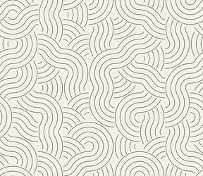 seamless pattern repeating geometric elements vector image