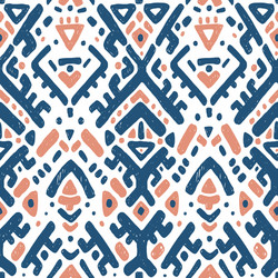 Tribal Aztec Pattern Vector Image