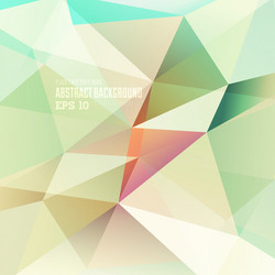 abstract triangular background vector image