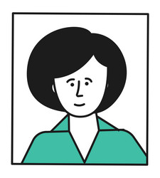 Generic Profile Female Vector Images (over 1,000)