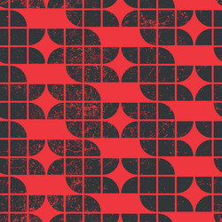 old tiles seamless background retro style pattern vector image