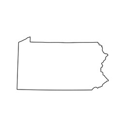 Stylized Map Of The Us State Montana Royalty Free Vector