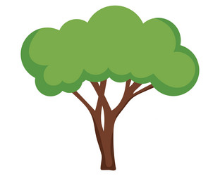 Small tree icon Royalty Free Vector Image - VectorStock