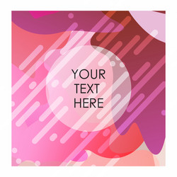 red and white mix color background with typography vector image