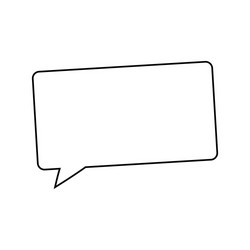 speech bubbles retro empty comic stickers vector image