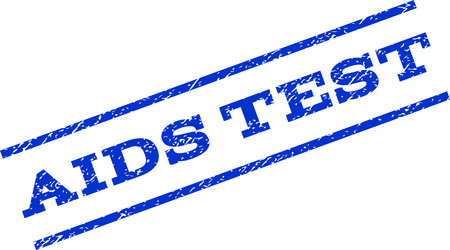 No hiv watermark stamp Royalty Free Vector Image