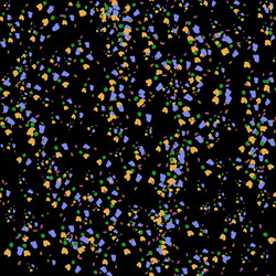 seamless pattern random dot print repeating vector image