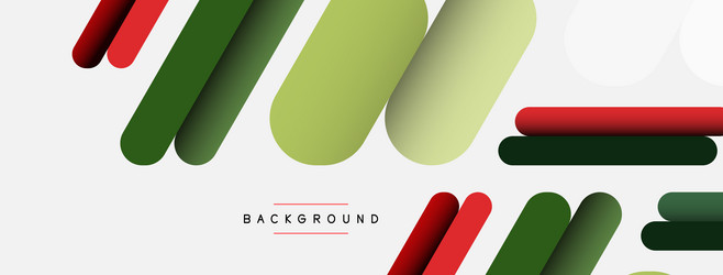 overlapping round shapes and lines background vector image