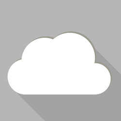 Cloud application web icon vector