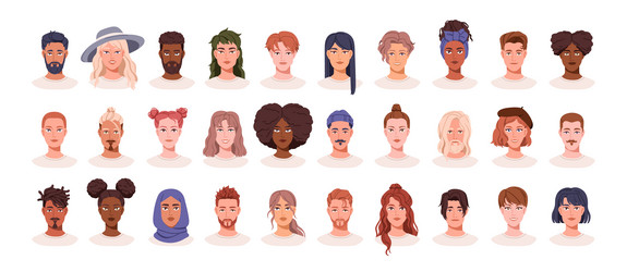 Black Female Avatars Vector Images (over 19,000)