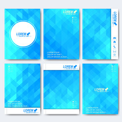 modern templates for brochure flyer cover vector