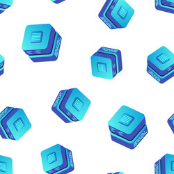 Bitcoin Mining Server Pattern vector image