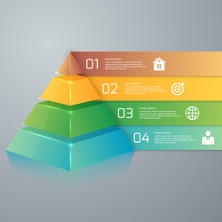 infographics four options vector